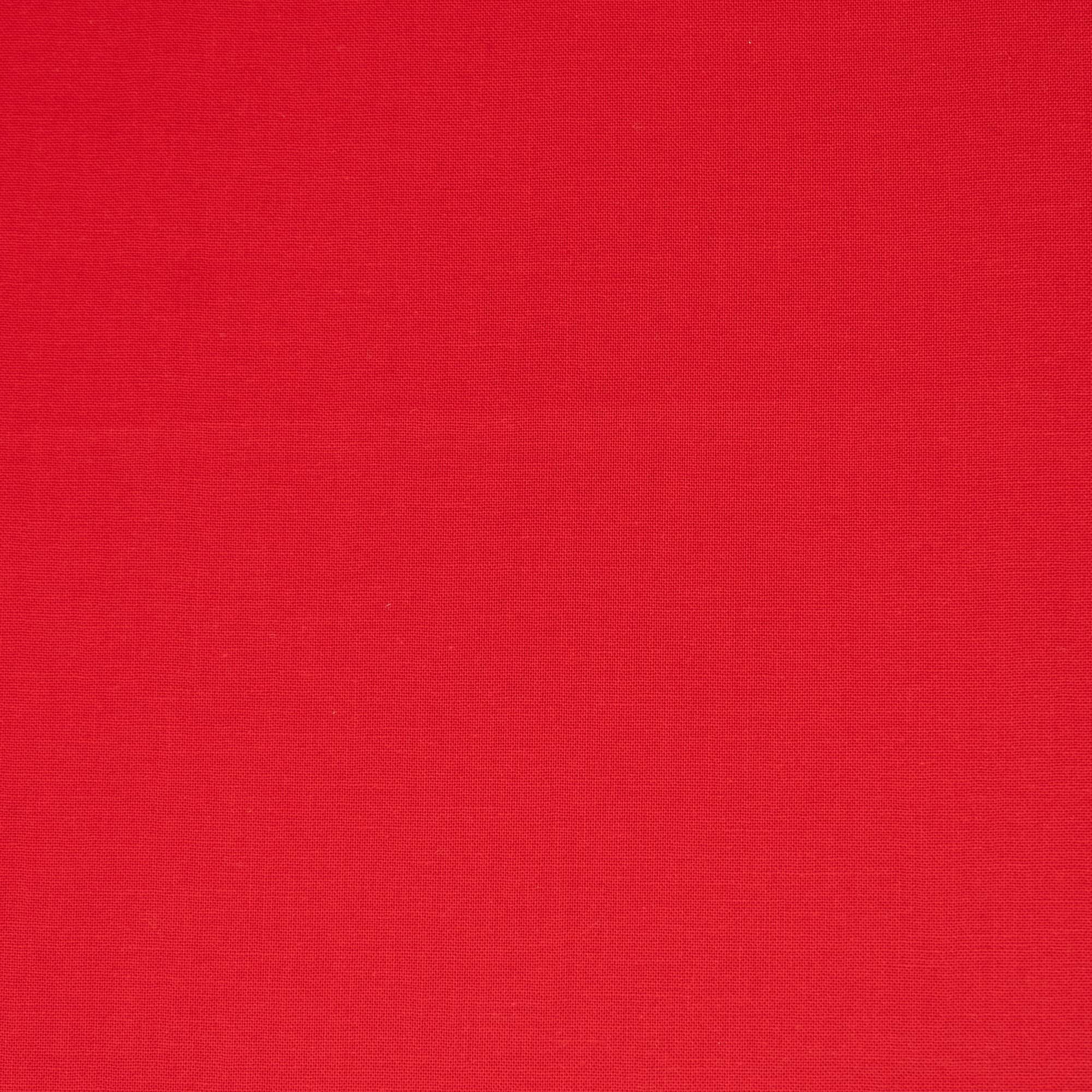 SINGER Singer Red Cotton Fabric